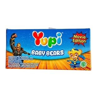 Cek Halal Yupi Kembang Gula Lunak Jeli Aneka Rasa (Stroberi, Nanas, Apel, Blackcurrant, Jeruk) - Baby Bears