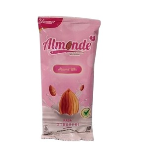 Cek Halal Almonde Minuman Serbuk Almond Rasa Stroberi