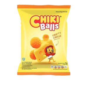 Cek Halal Chiki Makanan Ringan Ekstrudat Rasa Keju Crafty Cheese