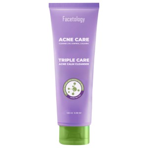 Cek Halal Facetology Triple Care Acne Calm Cleanser