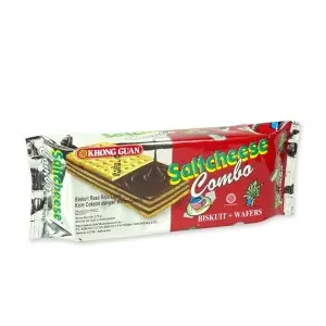 Cek Halal Khong Guan Biskuit Rasa Keju Lapis Krim Cokelat Dengan Wafer Cokelat (Saltcheese Combo)