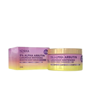 Cek Halal Noera By Reisha 5% Alpha Arbutin Luxurious Whitening Booster Body Serum