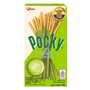 Cek Halal Pocky Biskuit Stik Rasa Teh Hijau Dan Susu