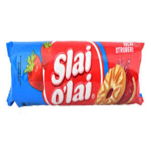 Cek Halal Slai O Lai Biskuit Susu Dengan Selai Rasa Stroberi