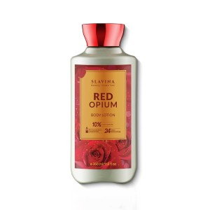 Cek Halal Slavina Beauty Inside You Red Opium Lotion With Niacinamide, Peptide, Uv Protect, Serum Burst And Glutathione