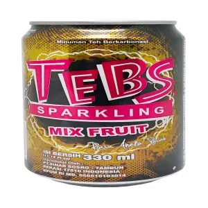 Cek Halal Tebs Minuman Teh Berkarbonasi Rasa Aneka Buah