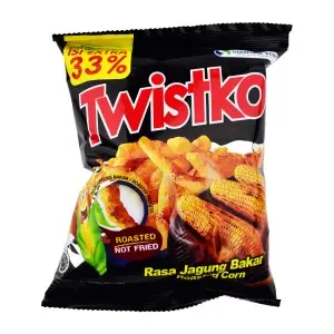 Cek Halal Twistko Makanan Ringan Ekstrudat Rasa Jagung BBQ