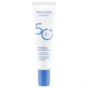 Cek Halal Wardah Uv Shield Spf 50+ Pa++++ Physical Sunscreen Serum Uji Kyoto Matcha Heartleaf + Oatmeal