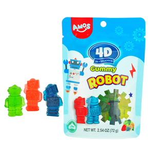 Cek Halal Amos 4d Permen Lunak Bentuk Robot