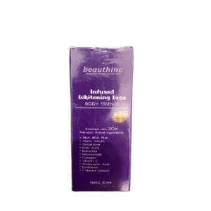 Cek Halal Beauthinc Beautiful Things Inside Out Infused Whitening Dose Body Essence