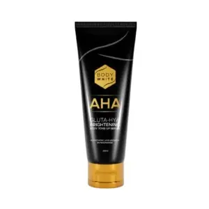 Cek Halal Body White AHA Gluta-Hya Brightening Body Tone-Up Serum