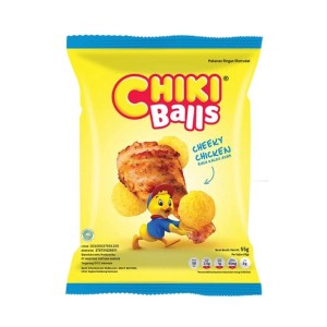 Cek Halal Chiki Makanan Ringan Ekstrudat Rasa Kaldu Ayam (Cheeky Chicken)
