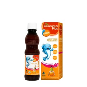 Cek Halal Curcuma Plus Emulsion Rasa Strawbery