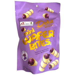 Cek Halal Deka Wafer Roll Minibites Rasa Ubi (Sweet Potato)