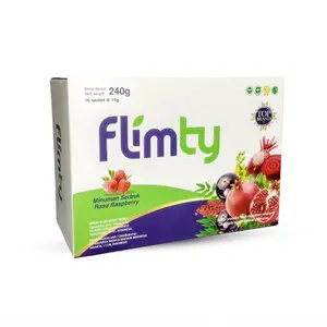 Cek Halal Flimty Minuman Serbuk Rasa Raspberry