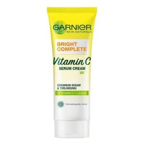 Cek Halal Garnier Bright Complete Vitamin C Serum Cream UV