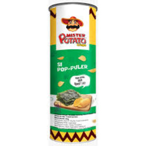 Cek Halal Mister Potato Makanan Ringan Simulasi Kentang Hitam Rasa Pedas (Mister Potato X Debak Ghost Pepper)