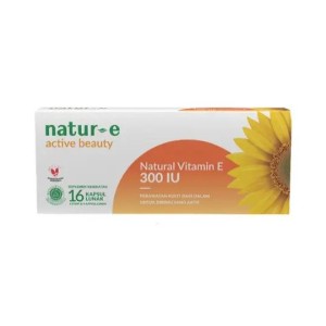 Cek Halal Natur-E Active Beauty Natural Vitamin E 300 IU
