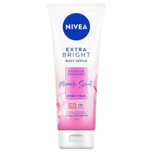 Cek Halal Nivea Extra Bright Body Serum Premium Fragrance Miracle Sweet Sweet Pear