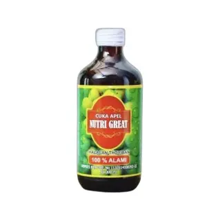 Cek Halal Nutri Great Cuka Apel