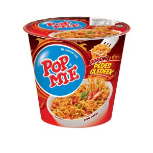 Cek Halal Pop Mie Mi Instan Cup Goreng Pedas Gledeek Rasa Ayam Pedas