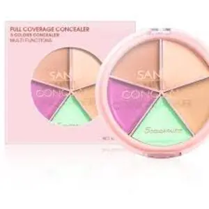 Cek Halal Saniye 5 Colors Multi Functions Concealer Palette R1179#102