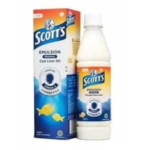 Cek Halal Scott`s Emulsion Original Cod Oil