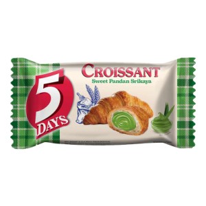 Cek Halal 5 Days Roti Croissant Isi Selai Rasa Pandan Srikaya