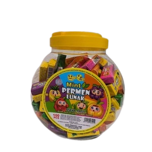 Cek Halal Aaa Permen Karet Aneka Rasa Buah (Anggur,jeruk,apel,nanas,stroberi)