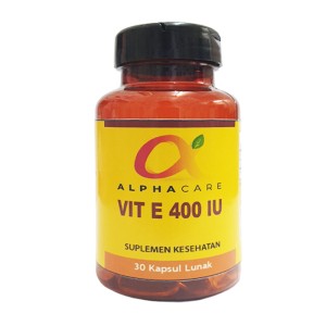Cek Halal Alphacare Vit E 400 IU