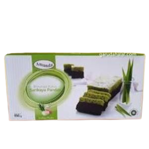 Cek Halal Amanda Brownies Kukus Rasa Sari Kaya Pandan