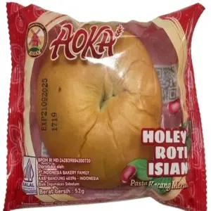 Cek Halal Aoka-Holey Roti Isian Pasta Kacang Merah