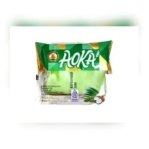 Cek Halal Aoka Roti Panggang Rasa Kelapa Pandan