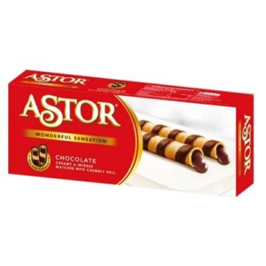Cek Halal Astor Wafer Stick Cokelat