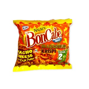 Cek Halal Boncabe Makaroni Krispi Rasa Keju Pedas (Nacho Cheese) Level 2
