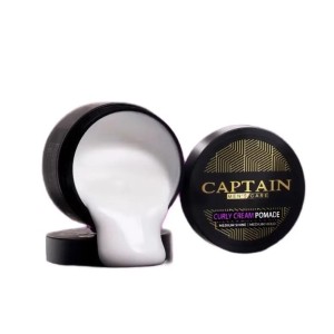 Cek Halal Captain Men's Care Curly Cream Pomade
