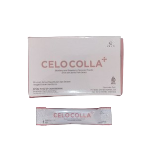 Cek Halal Celo Colla Minuman Serbuk Rasa Bluberi Dan Stroberi Dengan Ekstrak Ikan Bonito