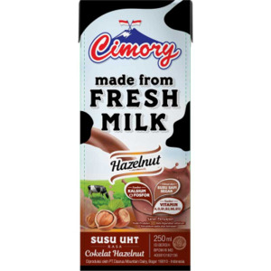 Cek Halal Cimory Susu Uht Rasa Cokelat Hazelnut