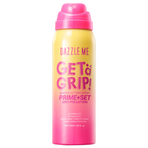 Cek Halal Dazzle Me Get A Grip! Makeup Setting Spray Prime+set Anti-pollution