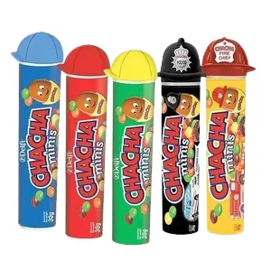Cek Halal Delfi - Cha Cha Minis Cokelat Susu Salut Gula Aneka Warna