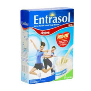 Cek Halal Entrasol Active (Desain Lr23) Susu Bubuk Rasa Vanila Susu