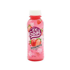 Cek Halal Ex Goal Minuman Berkarbonat Rasa Stroberi