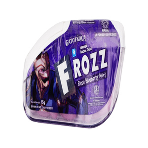 Cek Halal Frozz Permen Rasa Blueberry Mint