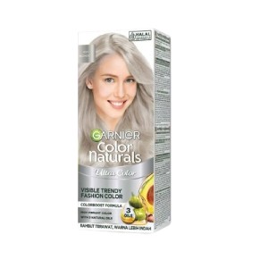 Cek Halal Garnier Color Naturals Ultra Color Ash Blonde
