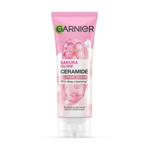 Cek Halal Garnier Sakura Glow Ceramide Super Whip