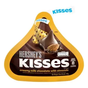 Cek Halal Hersheys Kisses Cokelat Susu Dengan Kacang Almond (Creamy Milk Chocolate With Almonds)