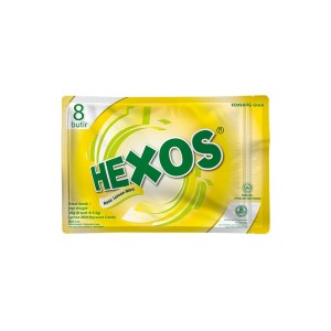 Cek Halal Hexos Kembang Gula Rasa Lemon Mint