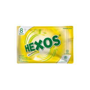 Cek Halal Hexos Kembang Gula Rasa Lemon Mint