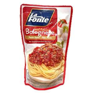 Cek Halal La Fonte Saus Spaghetti Bolognese Rasa Sapi