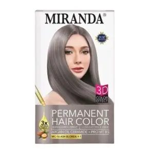 Cek Halal Miranda Hair Color MC-16 Ash Blonde 9.1